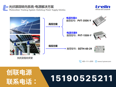 子长-光伏跟踪转向系统-电源解决方案